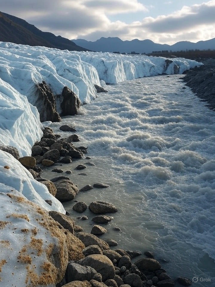 The Climate Link to Glacial Detachments