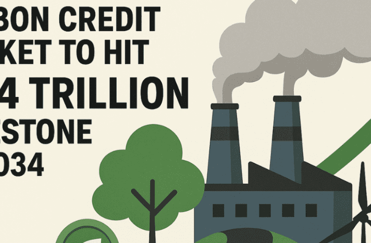 Carbon Credit Market to Hit $2.4 Trillion Milestone by 2034