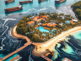 Singapore Beaches Closed due to Oil Spill on Sentosa Island