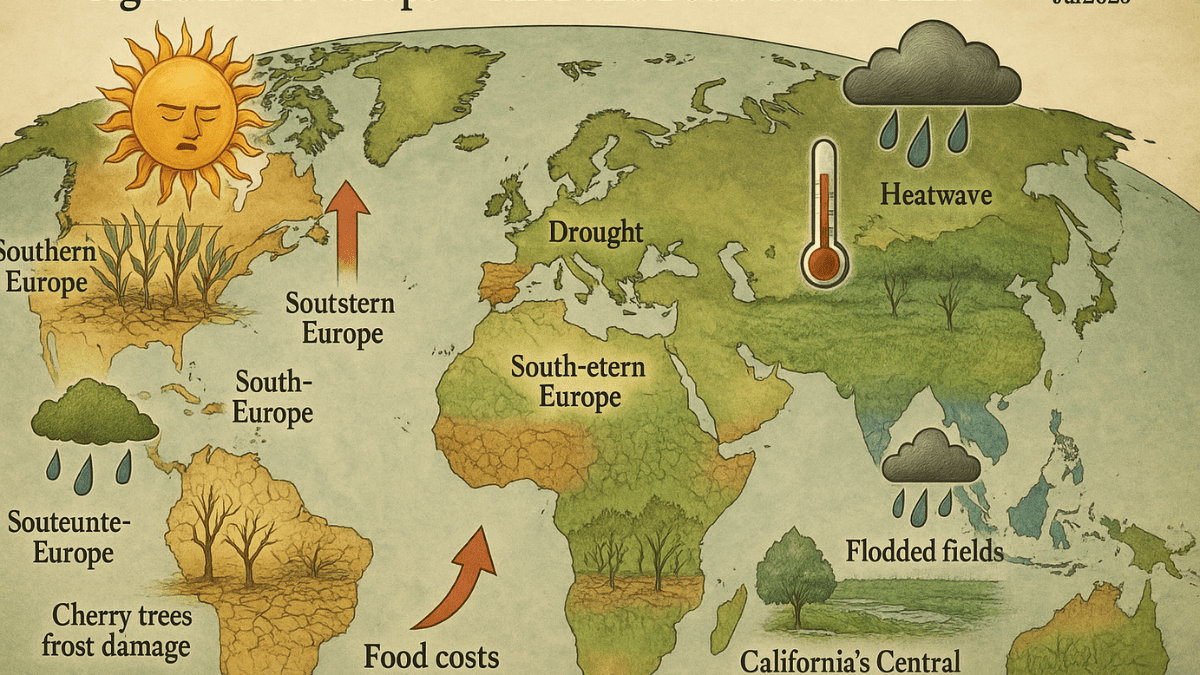 Hottest Month, Highest Costs: How Climate Extremes in July 2025 Shook the Global Economy
