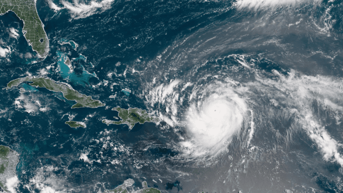 Hurricane Erin expands after rare category five peak in the Atlantic