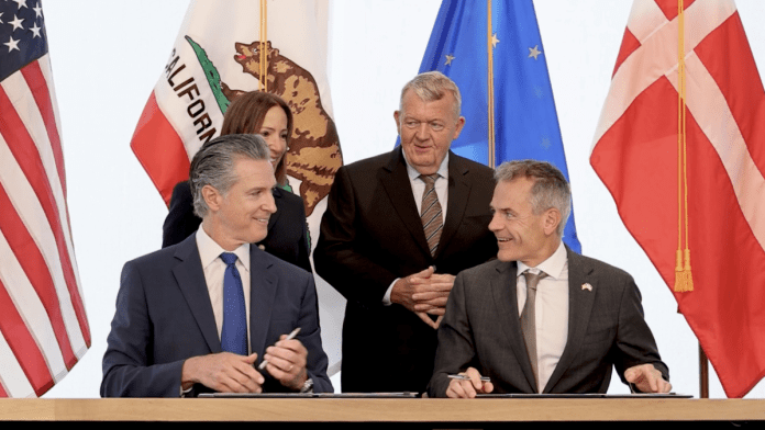 Climate and technology cooperation at the center of new California–Denmark pact