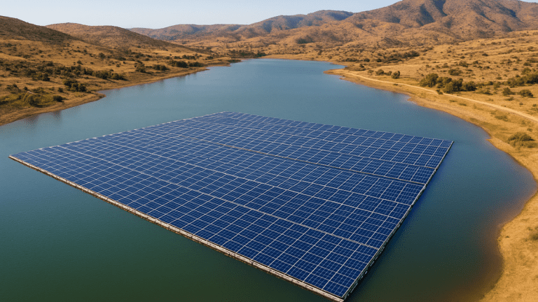 North Africa’s first floating solar farm unveiled as Morocco battles historic drought