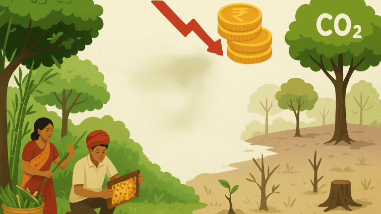 Forest Crisis Unfolds—India Loses ₹6,500 Crore in Green Wealth as Trees Grow but Yields Fall