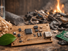 New biodegradable circuit boards highlight progress in sustainable tech design