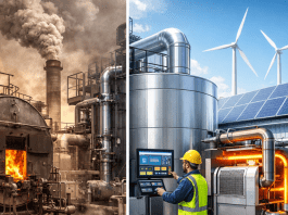 Electric industrial heat offers a major opportunity to cut up to a gigaton of industrial CO₂ emissions