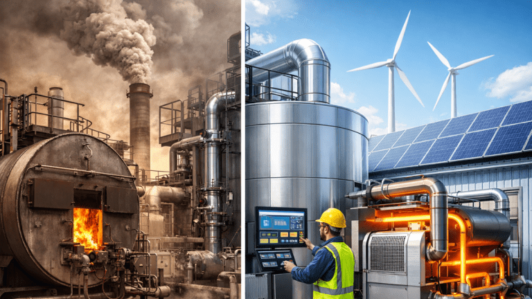 A gigaton of CO₂ emissions could disappear if factories just switched how they make heat