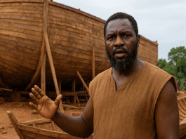 Ghanaian ‘modern-day Noah’ builds wooden arks and warns of 2025 global flood
