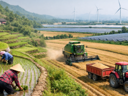 How China reduced agricultural carbon intensity while expanding food production