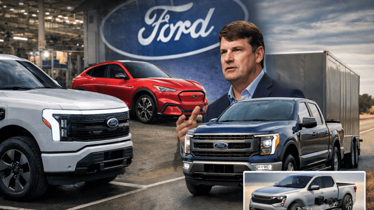 Ford says “the customer has spoken” after $4.8 billion loss in EV unit