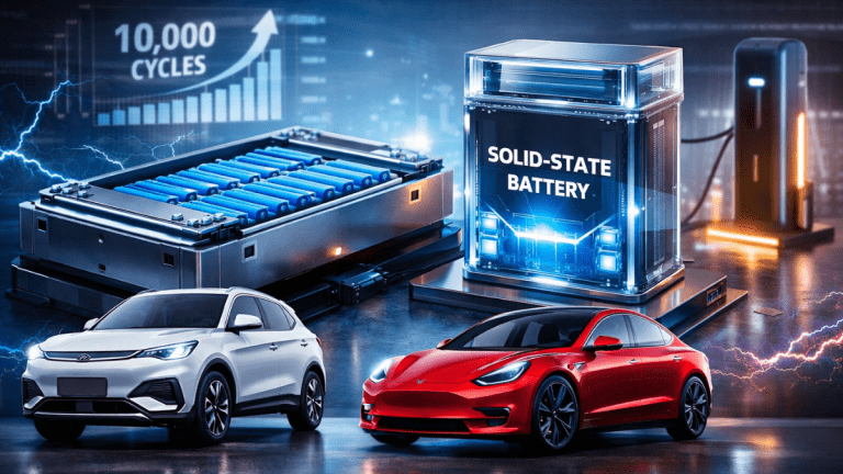 BYD reveals battery technology that could support up to 10,000 charge cycles